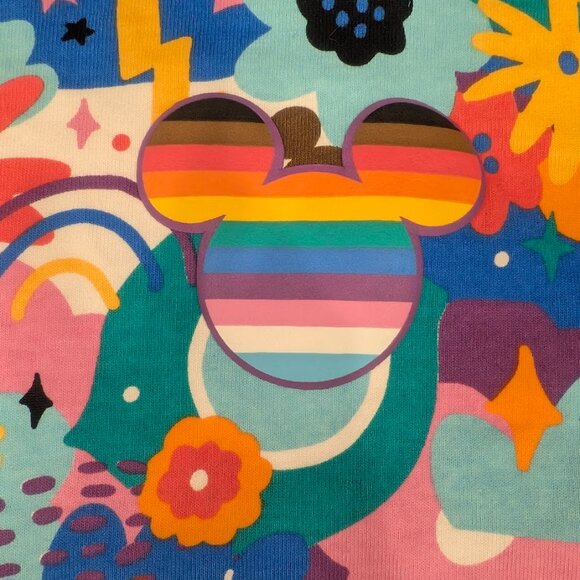 Disney Pride Official Spirit Jersey Disneyland Unisex XL Pride After Dark - Picture 2 of 7